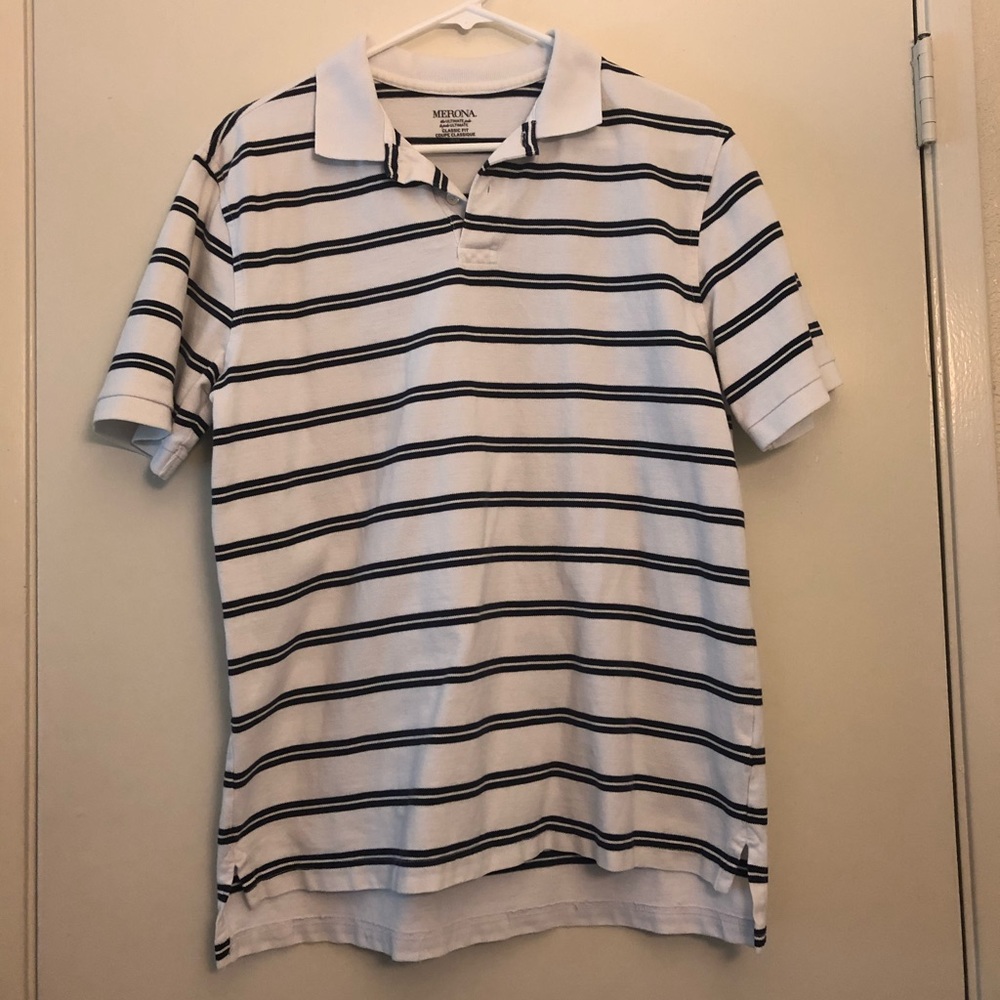 Men’s Merona Striped Polo